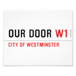 OUR DOOR  Photo Prints