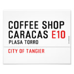 Coffee shop Caracas  Photo Prints