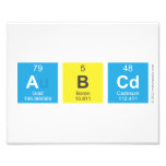 ABCD  Photo Prints