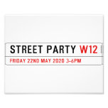 Street Party  Photo Prints