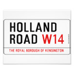 Holland Road  Photo Prints