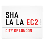 sha la la  Photo Prints