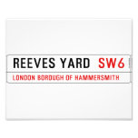Reeves Yard   Photo Prints