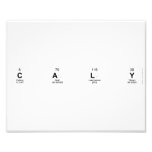 C A L Y  Photo Prints