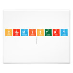 Chemistry
   Photo Prints