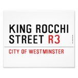 king Rocchi Street  Photo Prints