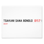 Tsakani Sana Bonolo   Photo Prints