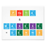 PHETLA
    &
 MAKEKE
 =DENNIS  Photo Prints