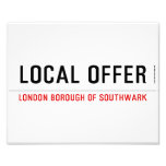 Local offer  Photo Prints