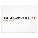 houston elemnetary st  Photo Prints