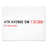 4th Avenue SW  Photo Prints