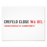 Crefeld Close  Photo Prints