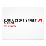 Karla Croft Street  Photo Prints