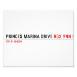 PRINCES MARINA DRIVE  Photo Prints