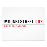 Moonbi Street  Photo Prints