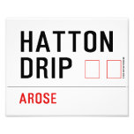 HATTON DRIP  Photo Prints