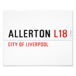 ALLERTON  Photo Prints