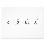 JULIA  Photo Prints