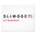 O-L-I-W-O-O-D  Photo Prints