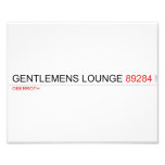 Gentlemens Lounge  Photo Prints