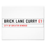 Brick Lane Curry  Photo Prints