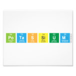 Potassium  Photo Prints