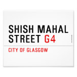 SHISH MAHAL  Street  Photo Prints