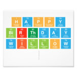 Happy
 birthday
 Willow
   Photo Prints