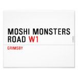 Moshi Monsters Road  Photo Prints