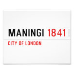 MANINGI  Photo Prints
