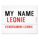 my  Name   Photo Prints