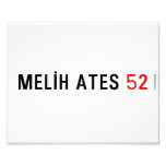 MELİH ATES  Photo Prints