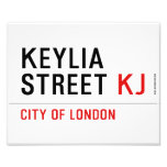Keylia Street  Photo Prints