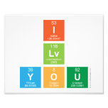 I
 Lv
 You  Photo Prints