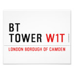 BT TOWER  Photo Prints