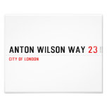 Anton Wilson Way  Photo Prints