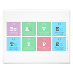 Brave
 type  Photo Prints