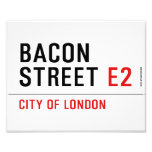 Bacon Street  Photo Prints