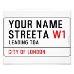 Your Name Streeta  Photo Prints