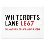 Whitcrofts Lane  Photo Prints