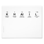 khalil
 
   Photo Prints