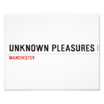 unKNOWN PLEASURES  Photo Prints