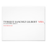 tyrique sanchez gilbert   Photo Prints