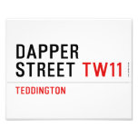 DAPPER Street  Photo Prints