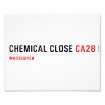 Chemical Close  Photo Prints