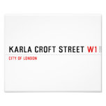 Karla Croft Street  Photo Prints