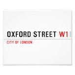 Oxford Street  Photo Prints