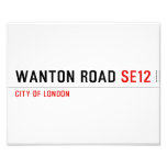 Wanton Road  Photo Prints