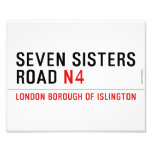 Seven Sisters Road  Photo Prints