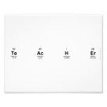 TE AC H ER  Photo Prints